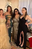 I bought this dress for a James Bond themed fundraising ball. The dress fit in perfectly with the glitz, black and gold theme. The dress fit and felt great and I got compliments all night. - Natasha P.