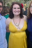 This dress is beautiful. I did get a lot of compliments at the wedding I went to. However, I do have a larger chest, and the straps no matter how hard we tightened them, my chest was not secured. I still had to use fashion tape and a safety pin to make sure I didn't pop out in this dress. If you do get it, you might need to allow time for alterations. - Tracy D.