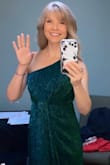 This dress is made very well. The fabric is so pretty. It stays put so no tugging or pulling, slipping or sliding. I love the design... It was comfortable and easy to move in. I received many compliments. So glad I bought this dress. - Tricia L.