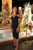 So I needed a black dress for a gala I was going to, and I read all the reviews and saw it fit true to size. My build is more athletic and muscular, and I wasn't sure if I wanted to go with a small or medium. I went with my gut and chose the small, and it fit perfectly!!!! I got so many compliments all night, and I felt like a model! Go buy this dress now!!! - Mercy S.