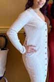 I wore this dress for my goddaughter's baptism in November. I wanted something dressy casual and warm. I had so many compliments on this dress. It was a little loose, but still fit pretty well! - Gabrielle R.