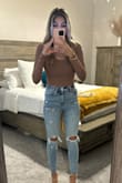 These are my favorite pair of jeans now! They are super comfortable and stretchy! - Marissa B.
