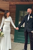 This dress was absolutely perfect!!!! I did have a seamstress put a loop to bustle but it took 1 loop and hooked right on the bottom button. It was stunning, smooth, and absolutely so comfortable!!! - Emily S.