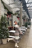 I love this sweater dress so much! It's stylish, comfy and warm! I suggest sizing down as it runs a little on the large side. Boots are from Lulus too (: - Madeline R.