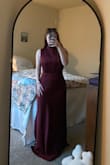 I was worried by other reviews that it would be too big or too long, but the fit is amazing!! It's a tad long but, with heels, could be a perfect length. Although, it may still need to be hemmed! - Katelyn T.