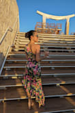 This dress is so beautiful, with bright colors, great material, very light (doesn't weigh at all), and fits perfectly! It's definitely my favorite dress now! - Taty T.