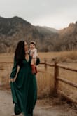 This dress was exactly what was described and beyond what I could have asked for. The material felt soft, comfortable, and built with quality. The color was true to what the website was showing. This is great for tall women and anyone trying to hide a little from the stomach area. I would recommend it to anyone! - Danielle F.