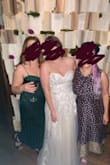 Perfect for a fall wedding! I have a small bust so the adjustable straps are a must! - Rickie E.
