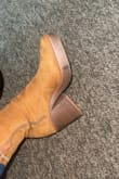Cute shoes but the heel bends uncomfortably more than the other. No wonder they put them for so cheap. Totally unhappy. I'd like a different pair of shoes that don't have anything wrong with them.

Help me and I'll change the review. - Jess M.