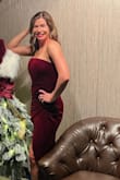 Absolutely gorgeous dress! Very comfortable, flattering, and the color came out just like the picture. It held up all night of dancing and partying, not heavy at all. - Emily S.