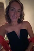 I loved this dress! I found a strapless push-up bra from Victoria's Secret, and it helped with pushing those babies up and keeping the dress locked in place. It was so comfortable and fit perfectly. I got so many compliments all night and just felt classy, yet sexy! - Jessica W.