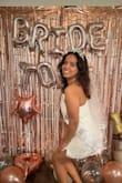 This was a gift for my bachelorette party, where I was unaware of it, and my friends gifted this beautiful dress to me. It's perfect - Kavita P.