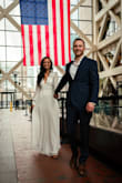 I felt like the dress was made for me. The material and finishing in every detail are of great quality! You don't see through because of the great lining. It is delicate and very well-sewn. It definitely made me feel like a princess! - Victoria L.
