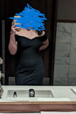 Believe all the other positive reviews; this dress is as good as everyone says! I got a medium, and it fit well. The shape is so flattering for so many shapes. I'm not the skinniest girly, but it made me look snatched and the flare off the bottom is so pretty! The fabric feels really high quality. It has a slight stretch to it, but it, more or less, fits true to size. - Sophia A.