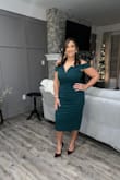 I loved this dress. The color and the fit were true to size and comfortable as well. - Lillian C.