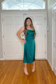 Very fun dress to wear it's an ultimate go-to for many of my events.  It creates such a nice silhouette and fits perfectly! - Gregory L.
