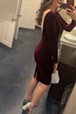 I wore this to a winter rehearsal dinner. It was perfect! I felt sophisticated and classy but the backless added the perfect amount of sexy! Definitely recommend. - Elizabeth H.