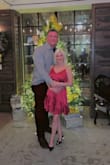 This dress I bought for my birthday in December. I picked red because it's Christmas-y. Absolutely loved it. Fit great and not snug fitting. It was absolutely beautiful next to all the Christmas lights. I definitely recommend it! - Meredith S.