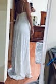 This dress was literally made for me, it fit perfectly and it is so beautiful and comfortable. I will just have to fix the length but that's always for me cause im pretty short. - Mariana V.
