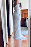 This will be my wedding dress, it's a little tight so maybe I'll change to something more comfortable for the party. - Mariana V.