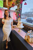 Belt was beautiful! Gave a special touch to my dress.  Only problem was, belt had to be tied continuously as the material made it get loose constantly - Areli N.
