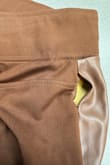Loved the fit and style of these. However, after only a few wears, the stitching came loose around the waistband. The outside seem also completely opened, leaving a massive hole. Bummed I only got a few opportunities to wear these before they came apart. Extremely disappointing quality given the price. - Rhiannah T.