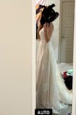 Too long for me, but this is a good enough deal I could afford to have it altered. The lace is really feminine and classy - pretty without too much bling. The back clasp is really fragile so that needs to be reinforced based on your shoulder/bra size. Loved it and excited to get married. :) - Emily B.