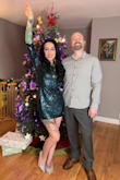 Love this dress! I float between a small and medium in dresses. I went with a medium on this and I'm so glad I did! The medium fit great and the color is awesome! The dress is lined nicely, so the sequins aren't scratchy. The only con is that it is very short. Perfect New Year's Eve dress! - Kaitlyn T.