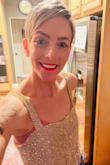 I purchased it before reading the reviews, so I was nervous to wear this out without fear of it breaking. But, I wore it for about 6-7 hours and it held up fine. I'll admit that it is really quite heavy and cold. It also kept sticking to the nude sports bra I wore underneath, but it definitely made a statement! - Jodie F.