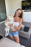 I love this top. Normally I'm a s/XS but opted for a medium here due to chest coverage. I love it, it's super cute and great for summer! - Anna F.
