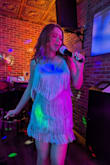 Excellently made, the fringe hangs and shakes perfectly. Wore this for my bachelorette when we did karaoke, perfect for dancing, and looks so cute! Flattering, sparkly, and high quality. Love it. Received endless compliments on this one :) - Marissa A.