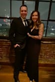 I originally ordered a medium but I am breastfeeding postpartum and had to go up to a large- even then the top was a little small but I made it work. For reference, I am 5'6" and about 140-145 lbs and wear a 34D. I received many compliments on this at a black-tie wedding. It was a nice quality fabric and the sleeves didn't look cheap. - Kim K.