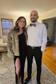 This dress fits like a glove and is so comfortable! I danced all night, and it was comfortable and stayed in place the entire night. Highly recommend! - Britnee P.
