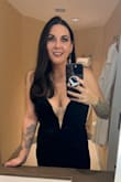 Absolutely love this dress! I ordered a large first, but it ran a little large IMO and if you have a bigger chest there isn't really anything you can wear to hold the boobs up. Got a medium and it fit perfectly and held me up really well. The fabric and quality were amazing. I wore it for a fancy night out for my 40th! The only slight negative is that it did seem like the plastic boning may eventually poke through the fabric. Would definitely buy the other color of this. - Erin R.