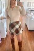 Loved this skirt so much. The colors are gorgeous. My only complaint is that it's a little toooo flared at the bottom. Would be nice if it was pinched in an inch or two. Don't let this deter you though; buy it! - Kristin H.