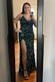 I bought this dress for a banquet for my husband's work. I wanted something pretty but also easy to move in. I read a lot of reviews before ordering, and this dress seemed like everything I was looking for. It is SO comfortable, easy to move around in, and STUNNING! - Alyssa T.