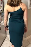 I bought this to wear to my friend's wedding in March and am so excited to wear it! It is very flattering on my curves, and the green is a really pretty color. Would definitely recommend it to a friend! - Breland G.