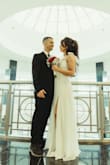 I chose this dress for our elopement wedding and wow, I'm so glad I did. It was beautiful. - Karina M.