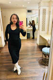 Looked great! It was super comfy, lots of compliments, perfect fit! - NAOMI G.