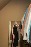It fits great. I love it so much. It is such an elegant and high-quality dress. Would recommend. - Peyton R.