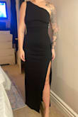I was so excited about my purchase and planned to wear this dress for my best friend's wedding however, I'm super disappointed by the quality of this item. The zipper got stuck in multiple places when I was trying to do it up and I thought for sure it was going to break. Secondly, the neckline is completely messed up which makes this dress unwearable. It's clearly defective. Finally, the material is not high quality. If you're thinking about buying I would highly discourage you from doing so to save you from heartache. - Kelsey R.