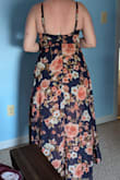 I ordered two sizes, a Large and an XL. The large fit the best but it is tight in the chest area. I can zip it up and breathe but it is just a hair or two tighter than what I prefer. The XL was easier to zip but it is meant for someone with a larger bust. I could not fill it in the bust. There was excess fabric in the armpit and breast area that was unflattering and noticeable. For reference, the photos are all of me in the large. I am 5'7,  170 lbs, but I carry my weight in my hips/butt/thigh areas. My measurements are bust: 34 B/C cup, waist: 35 inches, and hips: 43 inches. So, if you have a larger bust I would order a size up. - Tess N.