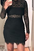 One of my favorite dresses! Runs a tad smaller than the other mediums I've gotten on Lulus but I wouldn't change the size. - Amy W.