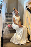 The dress was perfect! The shipping wasn't a hassle and got here in plenty of time. It was exactly what I was looking for. The dress looks exactly like it does in the picture!!!! - Kara M.