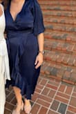 Absolutely loved this dress for my sisters rehearsal dinner! I am breastfeeding/pumping so needed a dress that would make this easier. It was perfect  and super flattering!!! - Michelle R.