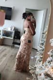 Ultimately went with another dress due to mobility restrictions. Had read some reviews about how delicate it is, especially with the straps. I wanted something I could actually dance in. I know I was about to go crazy so no need to have a Janet moment in the middle of the reception. It's beautiful though. It's also a daytime wedding so it wasn't too fitting for the occasion. This would be great for a fancy ball or something. - Masiel M.