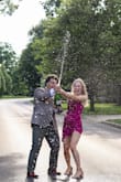 I bought this dress when I knew my engagement was coming soon. I wore this for the proposal and it looked amazing and photographed beautifully!! It is kind of short on the one side, but all around I love it!!! - Meghan A.