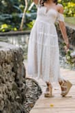 I love the dress. It was just what I was looking for, but I had to alter the bust area; it felt a little loose. Even then, I had to pull it up from time to time. Nevertheless, it looked perfect - Johanna R.