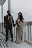 I got married in Iceland wearing this lovely dress that fitted me just perfectly. Since I am 158 cm tall and the dress is a bit longer in the back it made a nice train. Material: It is low quality - but that was expected because the price is very cheap, I didn't mind that as on body and photos, it looks stunning. The dress is not elastic and it is see through a bit. I also purchased the veil and shoes from Lulus and the whole look was just perfect. - Romana P.