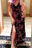 Love the color and the design. The slit sits a little low for my liking, but that might just be because of my height. - Tracey A.
